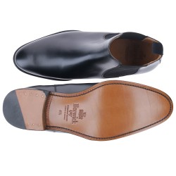 BOTIN CHELSEA BERWICK MODELO 303-K1 H156 BOXCALF NEGRO PISO CUERO