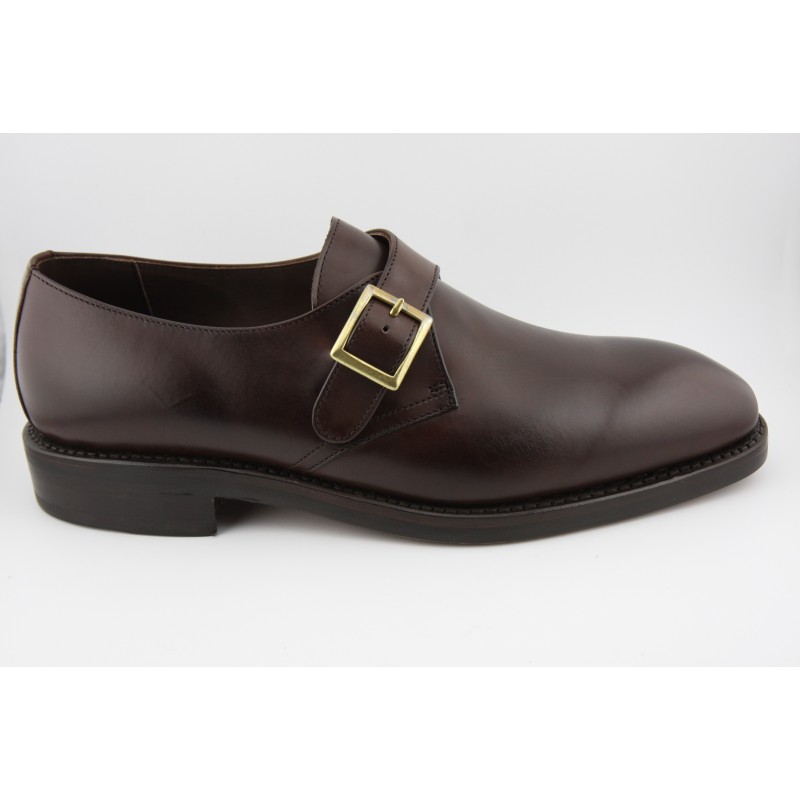 MONKSTRAP HEBILLA BERWICK MODELO 5232PR H15 NEW VINTAGE TESTA PISO RUBBER