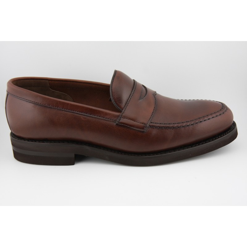 MOCASIN ANTIFAZ BERWICK MODELO 5261PRXL H184 CROSS TABACO PISO EXTRA LIGHT