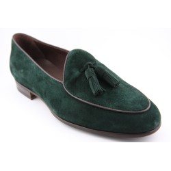 BELGIAN SHOES BORDON Y BORLAS BERWICK MODELO 4951PR H240 REPELLO GUM OIL GREEN NIGHT PISO SPAY 229