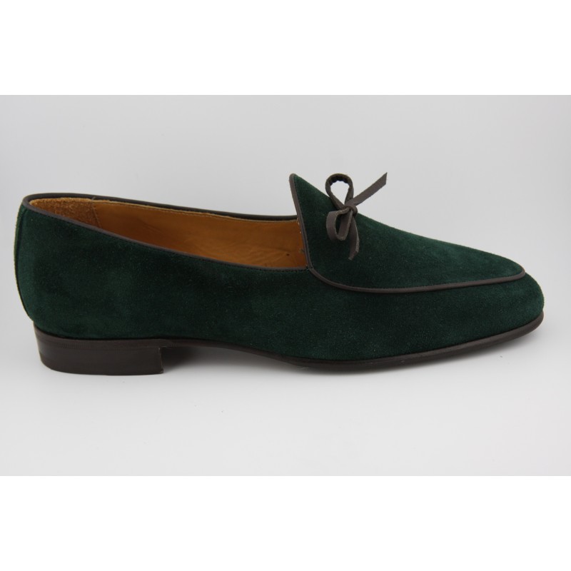 BELGIAN SHOES BORDON Y LAZO BERWICK MODELO 5086PR H240 REPELLO GUM OIL GREEN NIGHT PISO SPAY 229