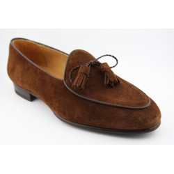 BELGIAN SHOES BORDON  LAZO Y BORLAS BERWICK MODELO 5154PR H240 REPELLO GUM OIL SNUFF PISO SPAY 229