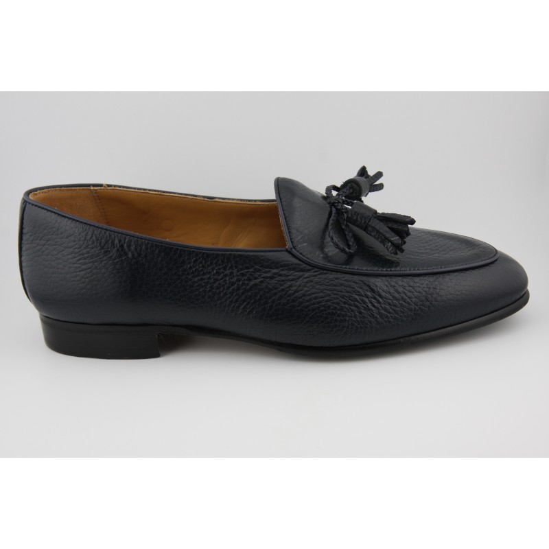 BELGIAN SHOES BORDON  LAZO Y BORLAS BERWICK MODELO 5154PR H240 CIERVO AZUL PISO SPAY 229