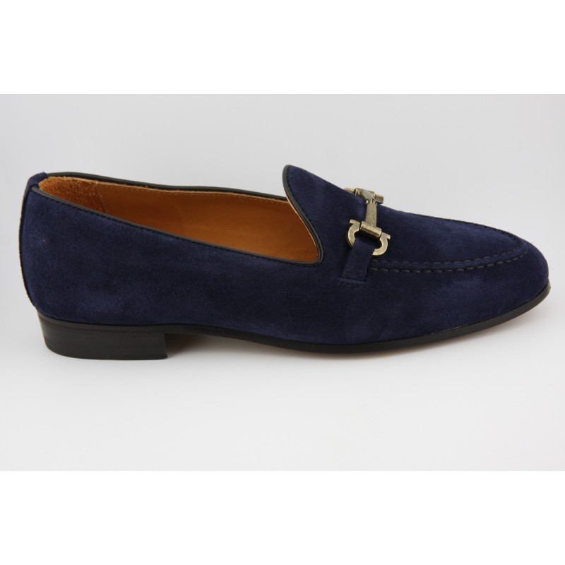 BELGIAN SHOES HORSEBIT BERWICK MODELO 5173PR H240 KUDU REVERSE SEA PISO SPAY 229