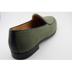 BELGIAN SHOES BORDON BERWICK MODELO 4950PR H240 TELA TIMBAL 6155 VERDE PISO SPAY 229