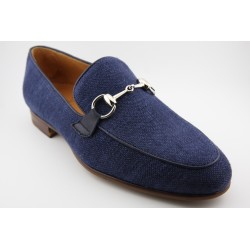 BELGIAN SHOES HORSEBIT BERWICK MODELO 5118PR H240 TELA LINO VIEJO MARINO PISO SPAY 229