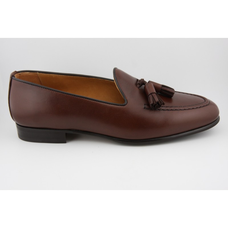 BELGIAN SHOES BORDON Y BORLAS BERWICK MODELO 5378PR H240 CROSS TABACO PISO SPAY 229