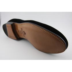 BELGIAN SHOES PALA LISA BERWICK MODELO 5203PR H240 TERCIOPELO NEGRO PISO SPAY 229