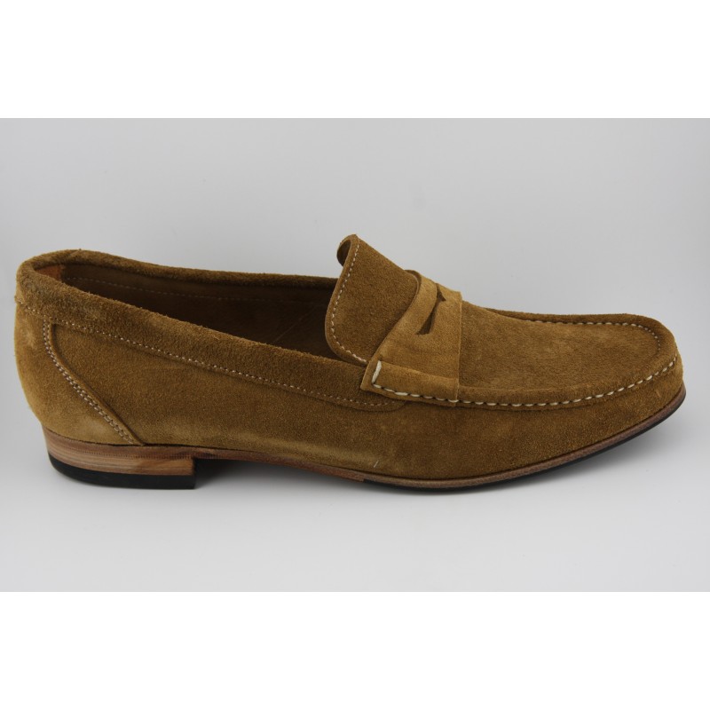 MOCASIN KIOWA BORDON Y ANTIFAZ BERWICK MODELO 5281PR H0N22 KUDU REVERSE PEANUT PISO INYECTADO