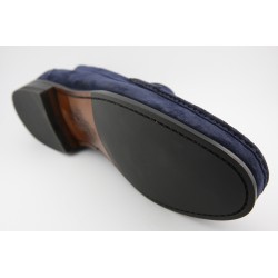 MOCASIN KIOWA BORDON Y ANTIFAZ BERWICK MODELO 5282PR H0N22 FLORENCE NAVY PISO INYECTADO