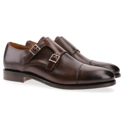 MONKSTRAP DOBLE HEBILLA PUNTERA RECTA BERWICK MODELO 3637-K5 H156 TOLEDO TESTA PISO SUELA