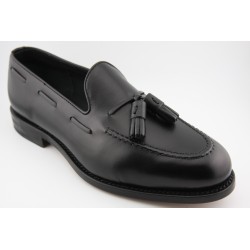 MOCASIN BORDON Y BORLAS  BERWICK MODELO 5139PRF H08F CHATEUBRIAND NEGRO PISO SUELA FLEX