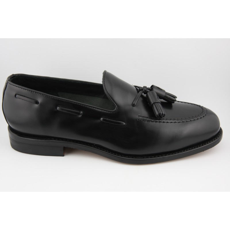 MOCASIN BORDON Y BORLAS  BERWICK MODELO 5139PRF H08F ROIS NEGRO PISO SUELA FLEX