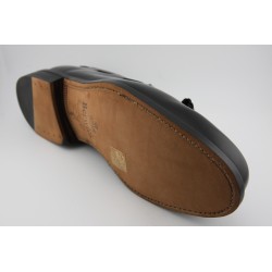 MOCASIN BORDON Y BORLAS  BERWICK MODELO 5139PRF H08F ROIS NEGRO PISO SUELA FLEX