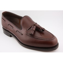 MOCASIN BORDON Y BORLAS  BERWICK MODELO 5139PRF H08F CROSS TABACO PISO SUELA FLEX