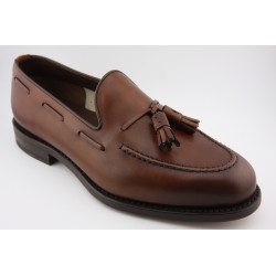 MOCASIN BORDON Y BORLAS BERWICK MODELO 5139PRF H08F CRUST MARRON MEDIO PISO SUELA FLEX