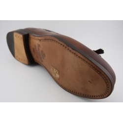 MOCASIN BORDON Y BORLAS BERWICK MODELO 5139PRF H08F CRUST MARRON MEDIO PISO SUELA FLEX