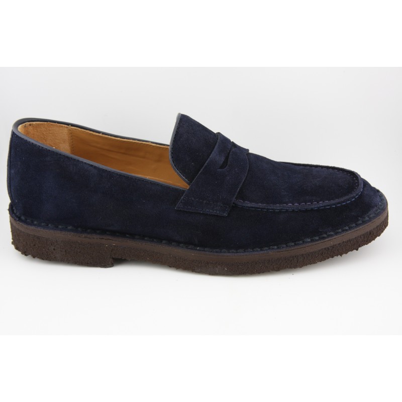 MOCASIN BILLY BORDON Y ANTIFAZ BERWICK MODELO 5468PR H292 FLORENCE NAVY PISO CREPE