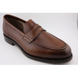 MOCASIN BORDON Y ANTIFAZ  BERWICK MODELO 5199PRF H08F CRUST MARRON MEDIO PISO SUELA FLEX