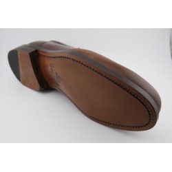 MOCASIN BORDON Y ANTIFAZ  BERWICK MODELO 5199PRF H08F CRUST MARRON MEDIO PISO SUELA FLEX