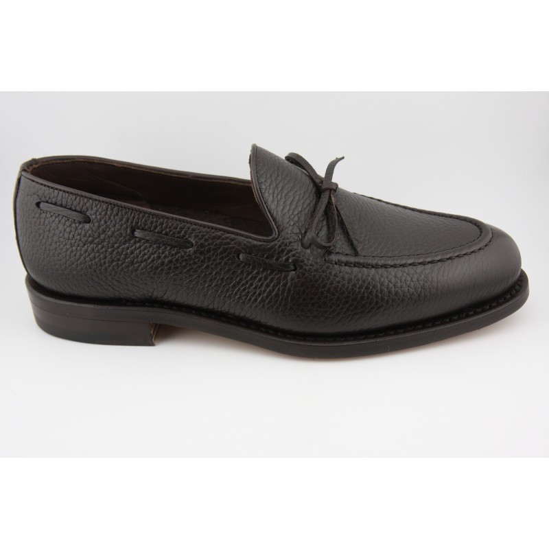 MOCASIN BORDON Y LAZO  BERWICK MODELO 5524PRF H8F CIERVO MARRON PISO SUELA FLEXIBLE