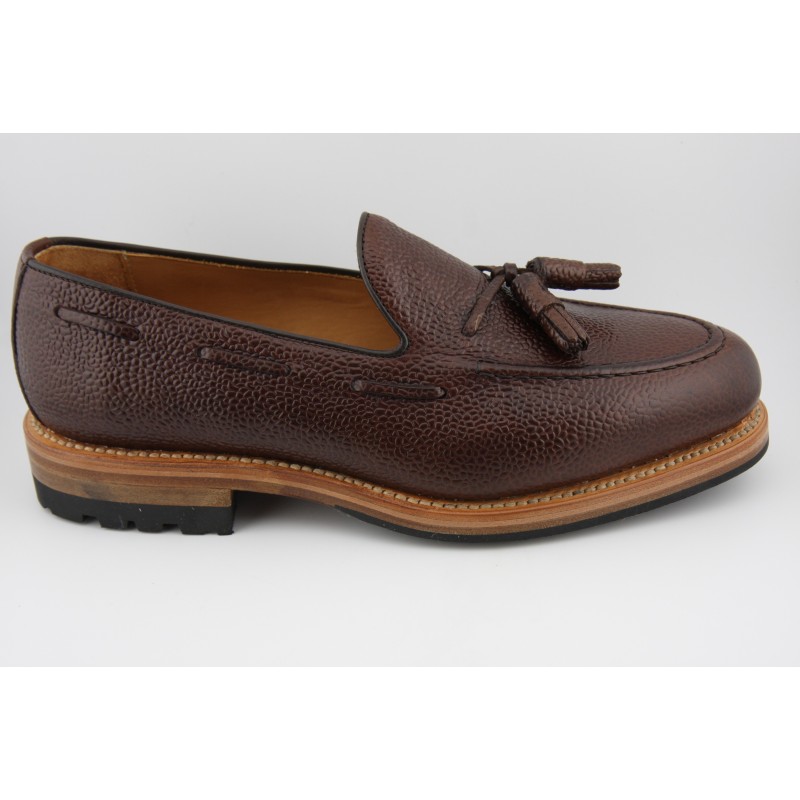 MOCASIN BORDON Y BORLAS BERWICK MODELO 8491PR H08 GRANO RISSO JACINTO PISO SPAY MONTAÑA