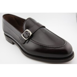MOCASIN BORDON Y HEBILLA BERWICK MODELO 5609PRF H08F ROIS MARRON PISO SUELA FLEXIBLE