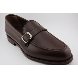 MOCASIN BORDON Y HEBILLA BERWICK MODELO 5609PRF H08F CROSS TABACO PISO SUELA FLEXIBLE