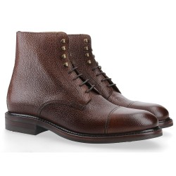 BOTIN BLUCHER PUNTERA RECTA CON PRESILLASMODELO 321-K2 H207 COUNTRY CALF NIGER PISO DAINITE