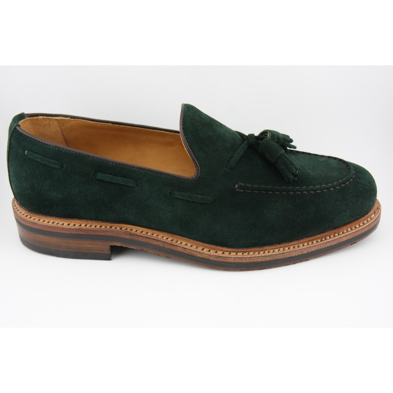 MOCASIN BORDON Y BORLAS BERWICK MODELO 8491PR H08 REPELLO GUM OIL GREEN NIGHT RUBBER