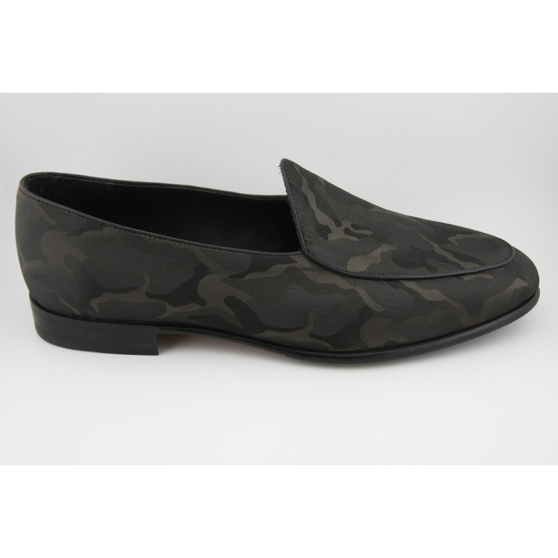 BELGIAN SHOES PALA LISA BERWICK MODELO 5119PR H240 TELA CAMURASI 5433 GRIS PISO SPAY 229