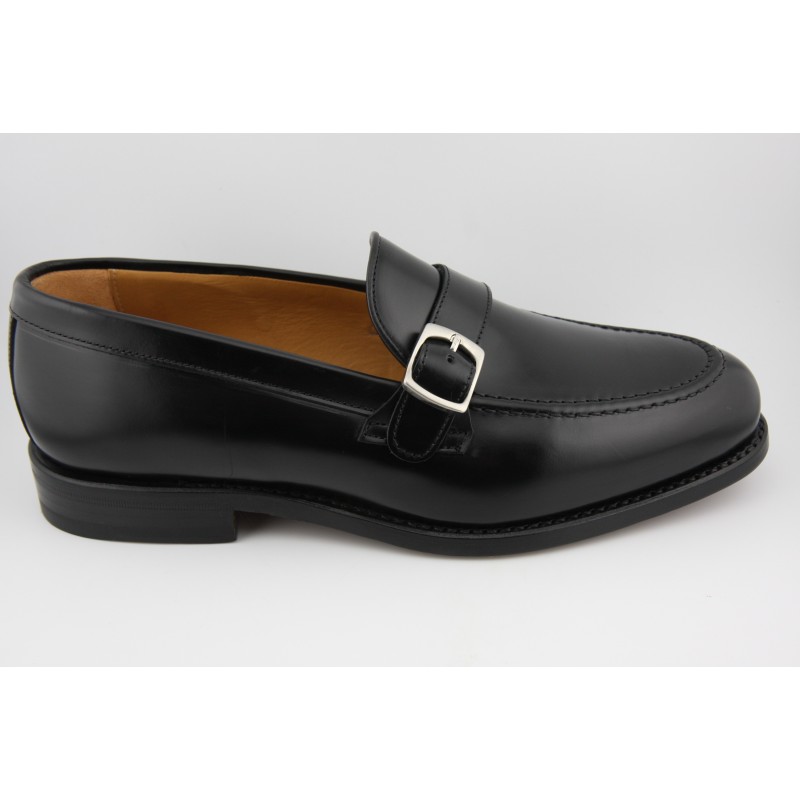 MOCASIN BORDON HEBILLA BERWICK MODELO 5609PRF H08F ROIS NEGRO PISO SUELA FLEXIBLE
