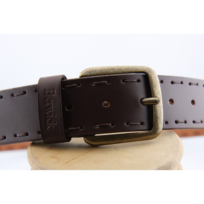 CINTURON SPORT BERWICK MODELO 405062PR L43 CROSS TABACO HEB OTTONE VECCHIO