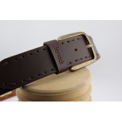CINTURON SPORT BERWICK MODELO 405062PR L43 CROSS TABACO HEB OTTONE VECCHIO