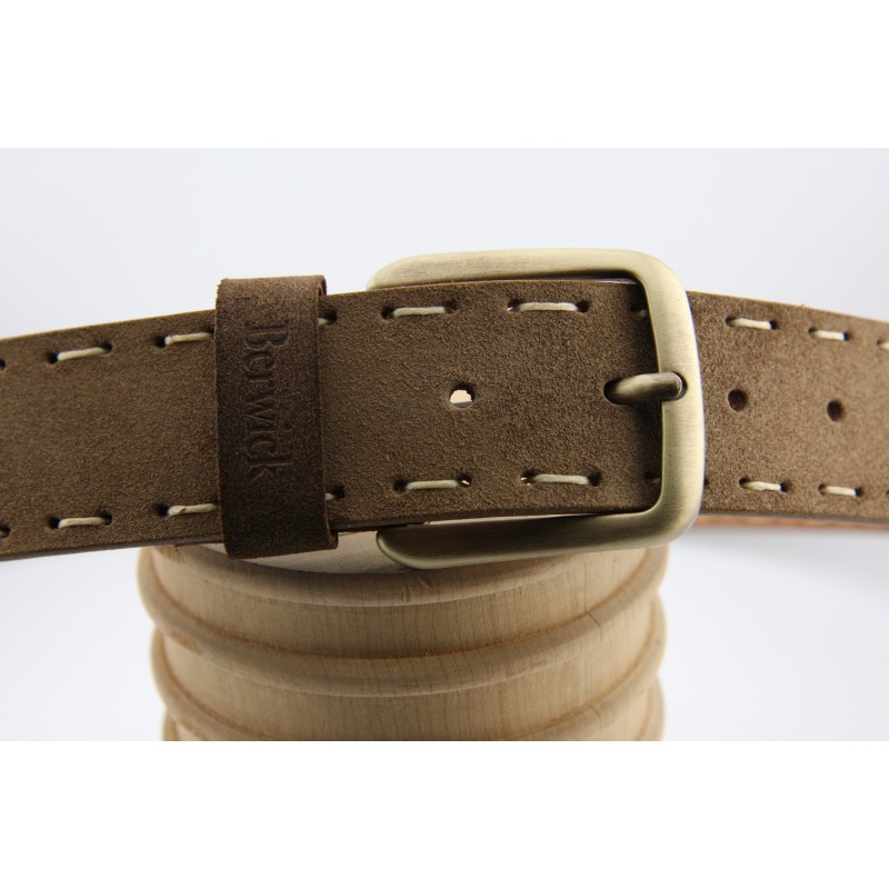CINTURON SPORT BERWICK MODELO 405062PR L43 KUDU REVERSE PEANUT HEB OTTONE VECCHIO