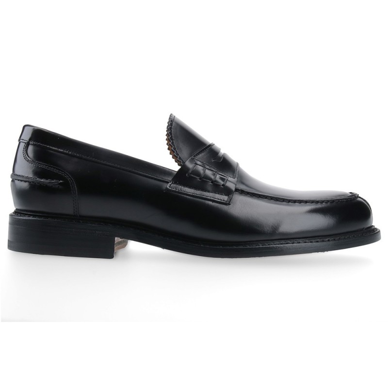 MOCASIN CON BORDON Y COSTURA EN PUNTERA MODELO 11053-K1 H768 ROIS NEGRO PISO SUELA