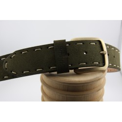 CINTURON SPORT BERWICK MODELO 405062PR L43 FLORENCE GIUNGLIA HEB OTTONE VECCHIO PASADO HILO BEIGE CLARO