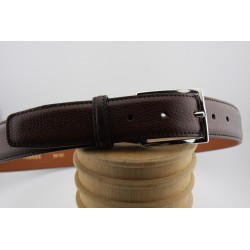 CINTURON VESTIR BERWICK MODELO 700535PR C39 COUNTRY CALF NIGER GRABADO HEBILLA NIQUEL