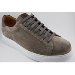 SNEAKER BLUCHER BERWICK MODELO D542PR H151D GO RAIN TAUPE PISO GOMA BREEZE BLANCO