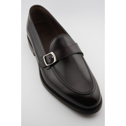 MOCASIN BORDON Y HEBILLA BERWICK MODELO 5609PRF H08F ROIS MARRON PISO SUELA FLEXIBLE