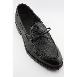 MOCASIN BORDON Y LAZO  BERWICK MODELO 5524PRF H8F RUSTIK SOFT NEGRO PISO SUELA FLEXIBLE