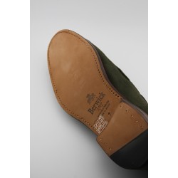 MOCASIN BORDON Y LAZO  BERWICK MODELO 5524PRF H8F SUPERBUCK DARK SEDGE PISO SUELA FLEXIBLE