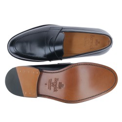 MOCASIN ANTIFAZ BERWICK MODELO 4545-K1 H184 BOX CALF NEGRO SUELA