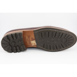MOCASIN BORDON Y BORLAS BERWICK MODELO 8491PR H08 GRANO RISSO BURDEOS PISO SPAY MONTAÑA