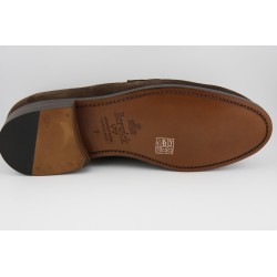MOCASIN BORDON Y ANTIFAZ  BERWICK MODELO 4962PR H148 SUPER OTTERP TESTA DI MORO PISO CUERO