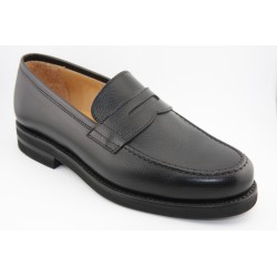 MOCASIN BORDON Y ANTIFAZ  BERWICK MODELO 4962PRXL H148 RUSH CALF NEGRO PISO EXTRA LIGHT BERWICK