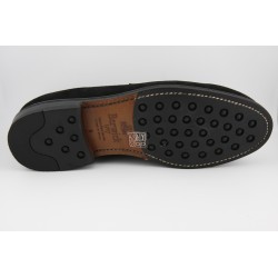 MOCASIN BORDON Y ANTIFAZ  BERWICK MODELO 4962PR H148 REPELLO GUM OIL NEGRO PISO RUBBER