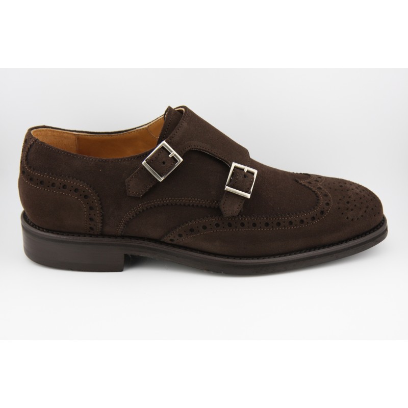 MONKSTRAP DOBLE HEBILLA PALA VEGA BERWICK MODELO 4933PR H150 SUPERBUCK 173 PISO RUBBER