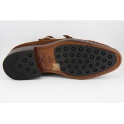 MONKSTRAP DOBLE HEBILLA PUNTERA RECTA BERWICK MODELO 4925PR H150 REPELLO SNUFF PISO RUBBER