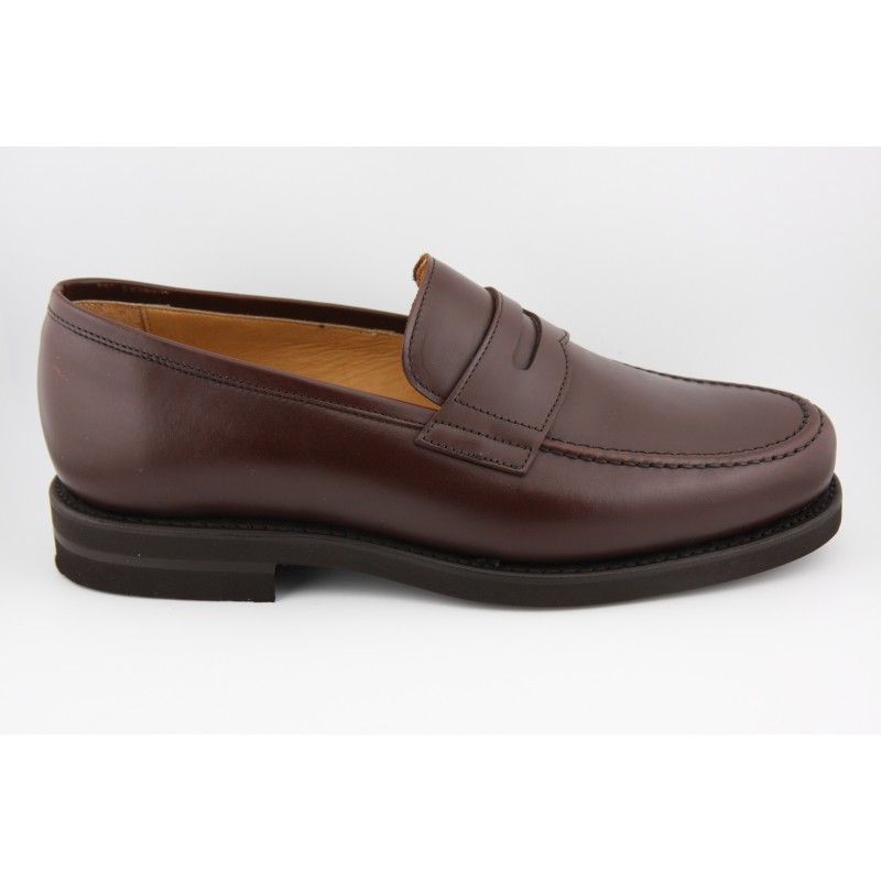 MOCASIN BORDON Y ANTIFAZ  BERWICK MODELO 4962PRXL H148 CROSS TABACO PISO EXTRA LIGHT BERWICK